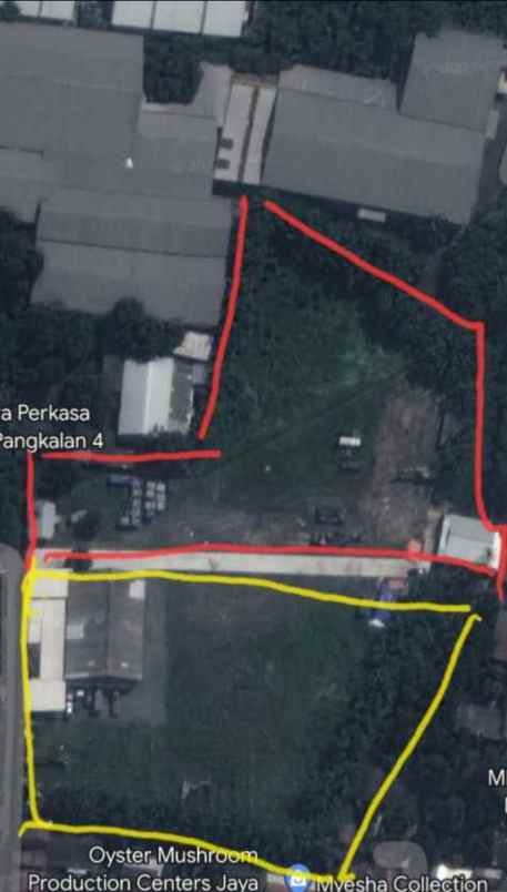 dijual tanah pangkalan 5 narogong