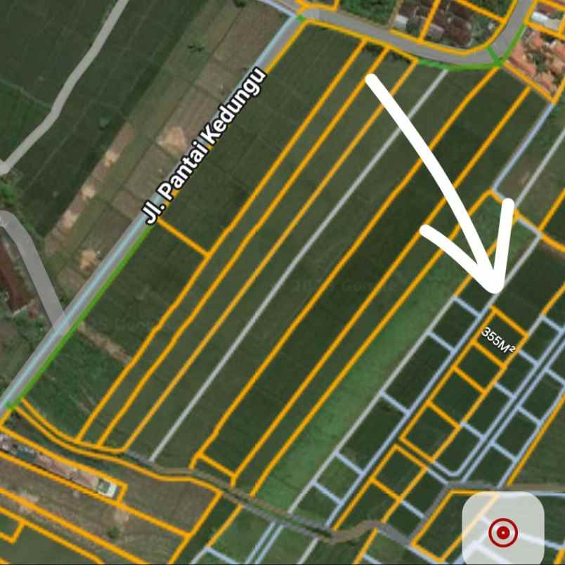 dijual tanah pantai kedunggu