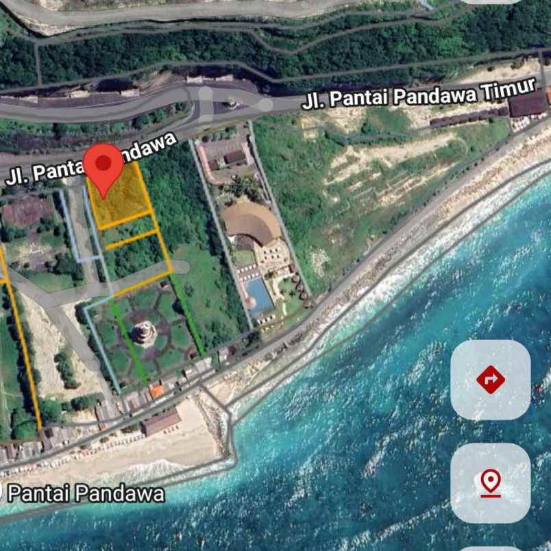 dijual tanah pantai pandawa