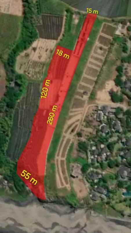 dijual tanah pantai yeh gangga