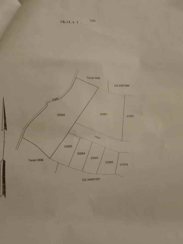 dijual tanah perumahan wira kumala asri