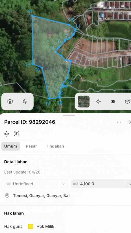 dijual tanah perumahan wira kumala asri