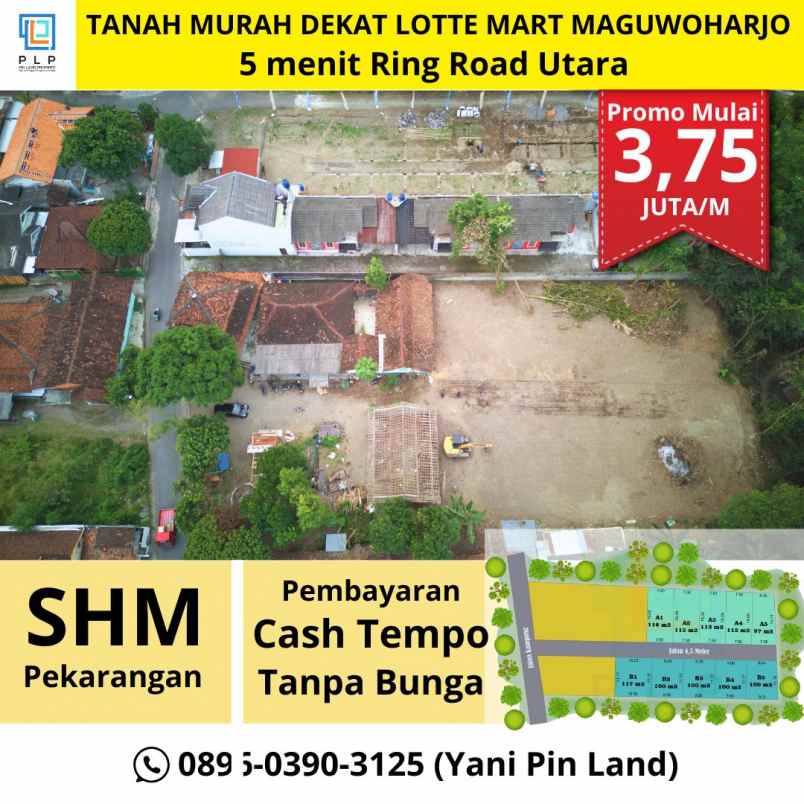 dijual tanah sambego maguwoharjo depok