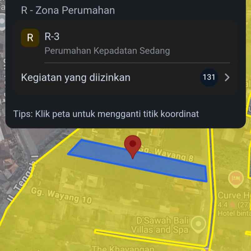 dijual tanah tegal cupek