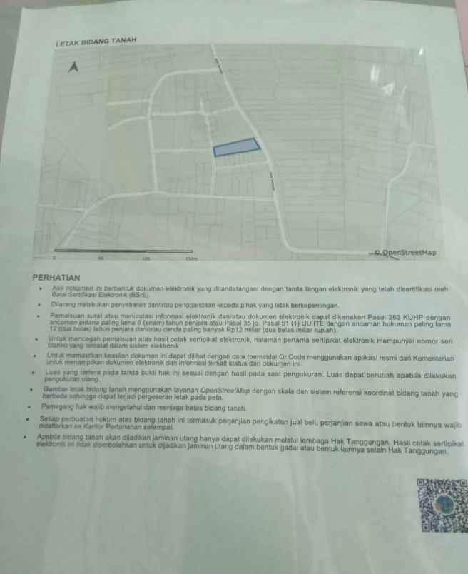 dijual tanah tegaltirto