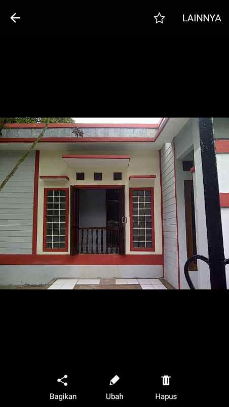 dikontrakkan disewakan rumah baru ciawi bogor