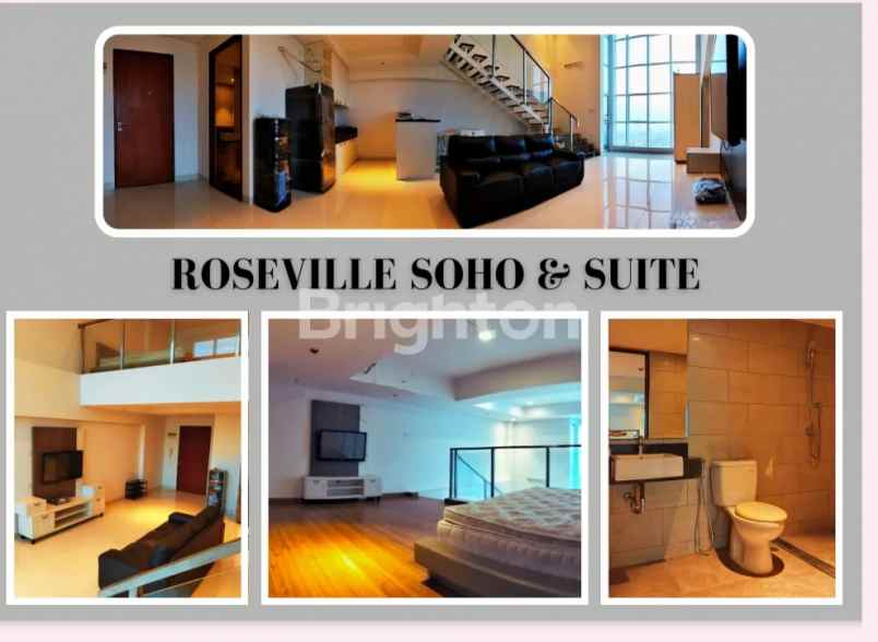 disewakan apartemen roseville soho bsd tangerang