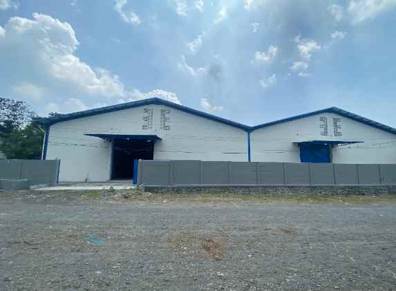 disewakan gudang bangunan baru akses counteiner 40 ft