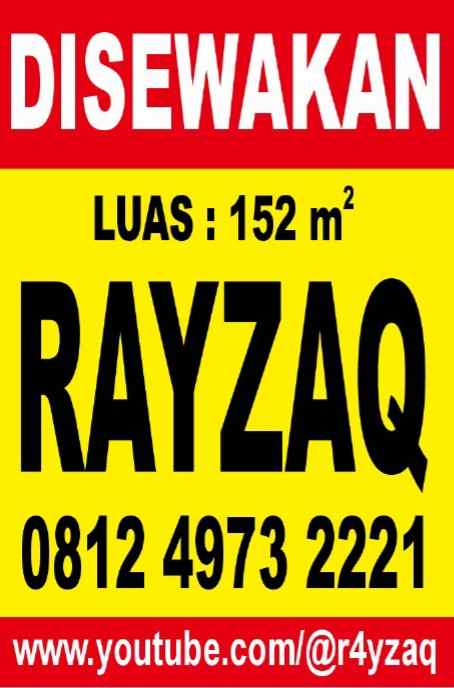 disewakan ruko gudang kantor jalan raya sukarno hatta
