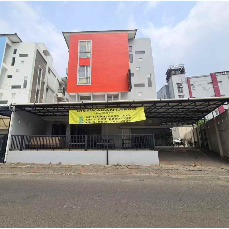 disewakan ruko gudang kantor kp cicayur bubulak rt 003