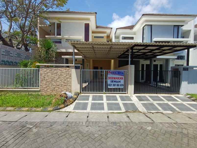 disewakan rumah taman rivera regency siap huni