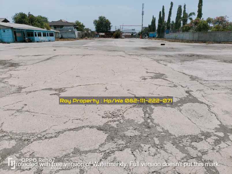 disewakan tanah jl raya cilincing jakarta