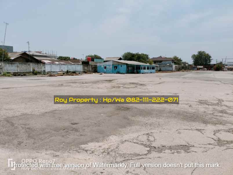 disewakan tanah jl raya cilincing jakarta