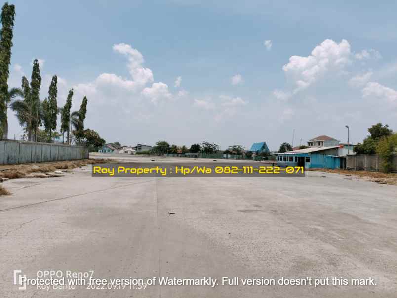 disewakan tanah jl raya cilincing jakarta