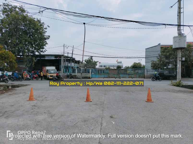 disewakan tanah jl raya cilincing jakarta