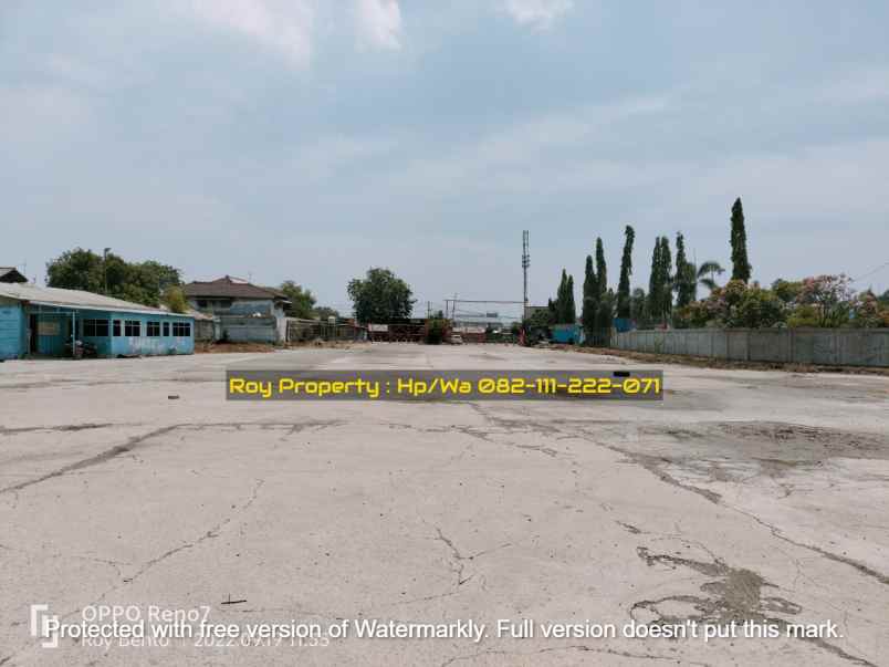 disewakan tanah jl raya cilincing jakarta