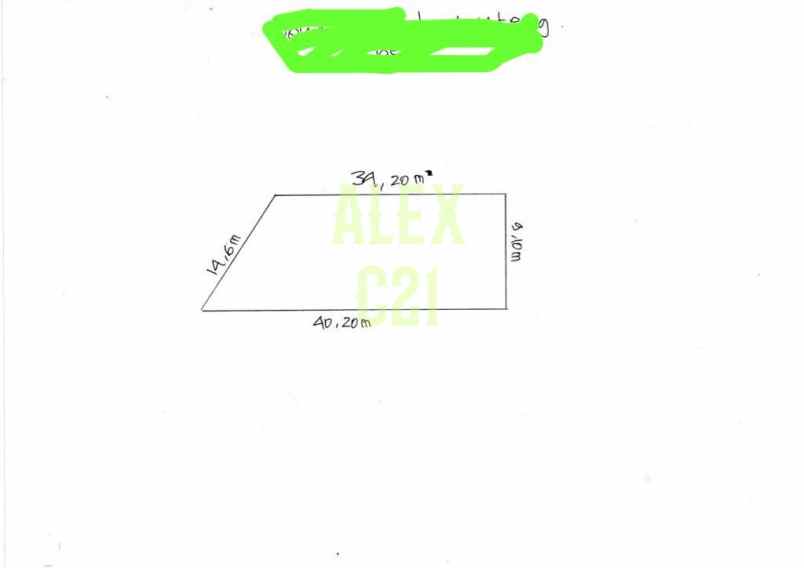 disewakan tanah lenteng agung