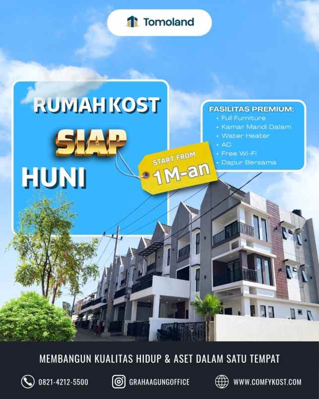 hub harga rumah kost malang dan jual rumah kost malang