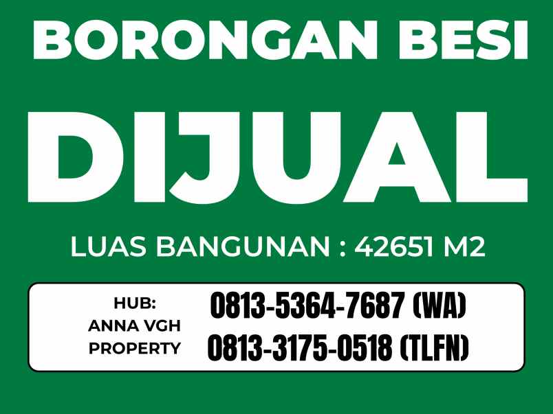 jual borongan besi bekas pabrik keramik bogor
