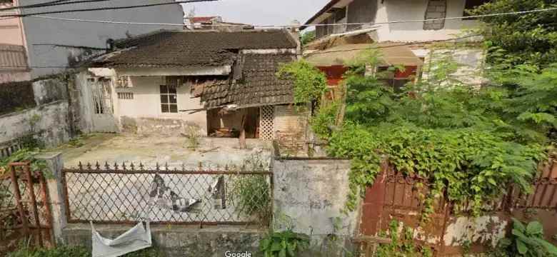 jual cepat tanah dan bangunan di cirendeu permai