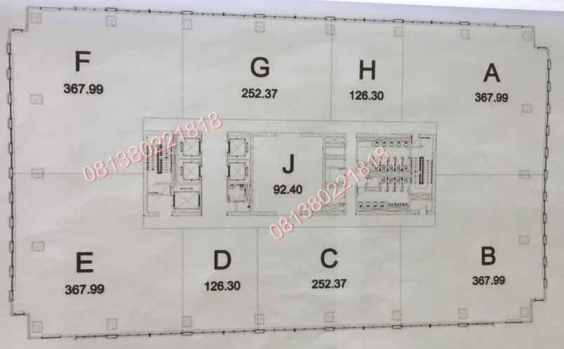 jual ruang kantor plaza oleos di t b simatupang