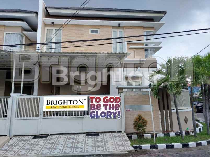 manyar tirtoyoso minimalis dua lantai bisa nego