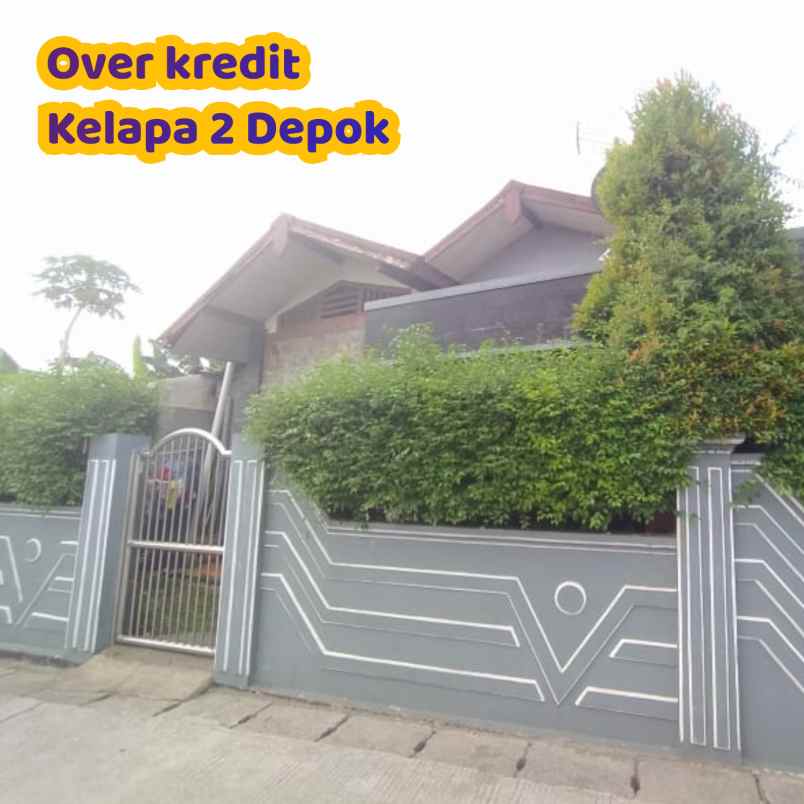 over kredit rumah dekat kelapa dua depok