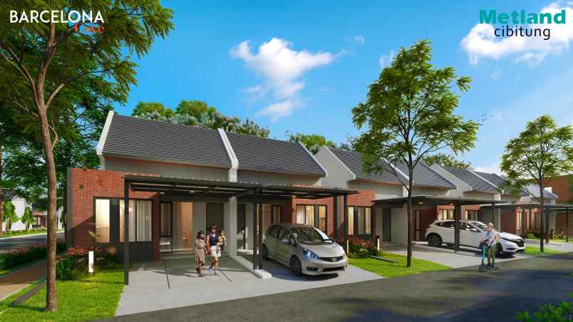 perumahan metland cibitung cluster barcelona