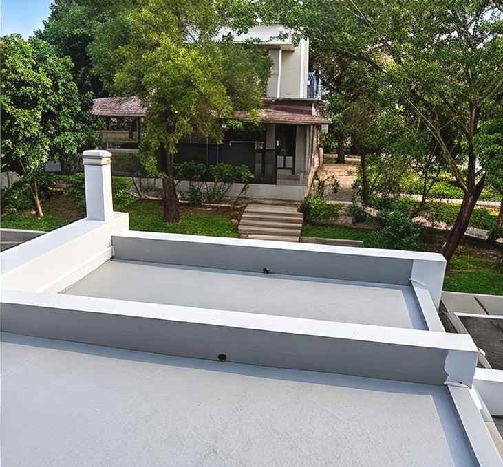 rumah baru direnovasi di legenda wisata cibubur