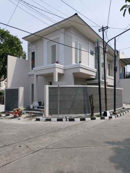 rumah baru gress wisma permai akses service terpisah