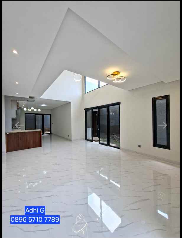 rumah baru mewah luas ready stock di sayap setiabudi