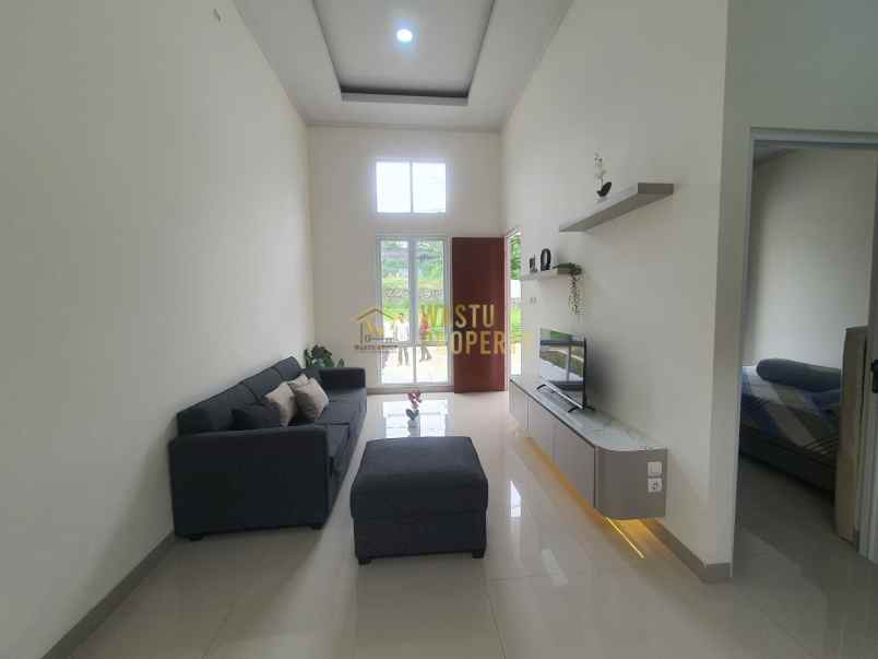 rumah cantik view gunung di kawasan dramaga bogor