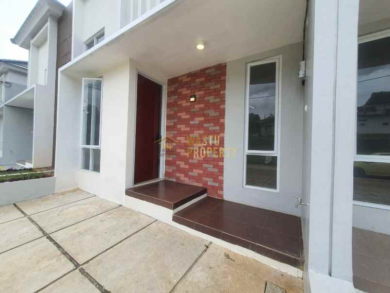 rumah cantik view gunung di kawasan dramaga bogor