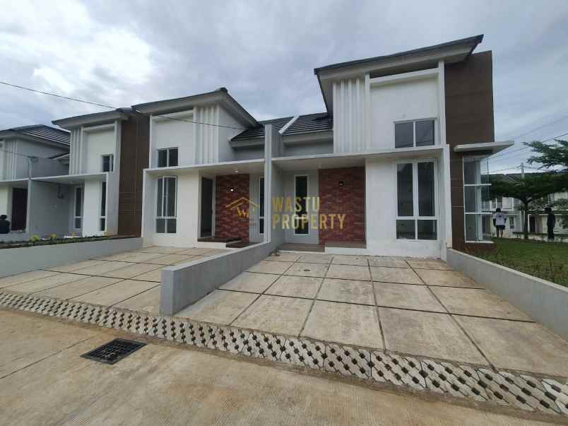 rumah cantik view gunung di kawasan dramaga bogor