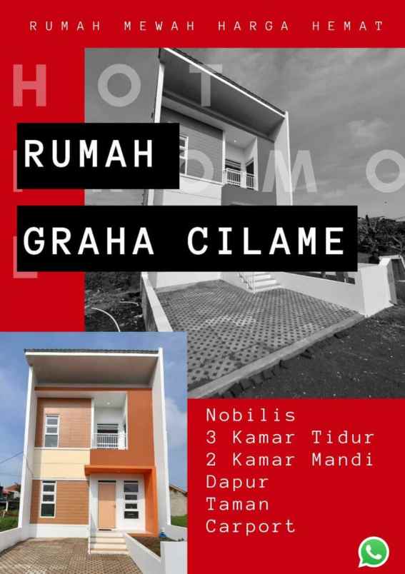 rumah cilame jl h gofur cimahi