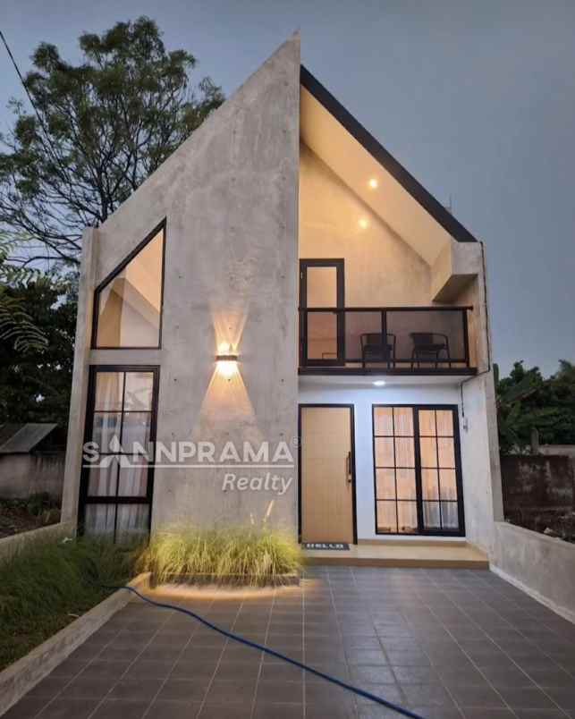 rumah cluster minimalis murah di pasir putih depok