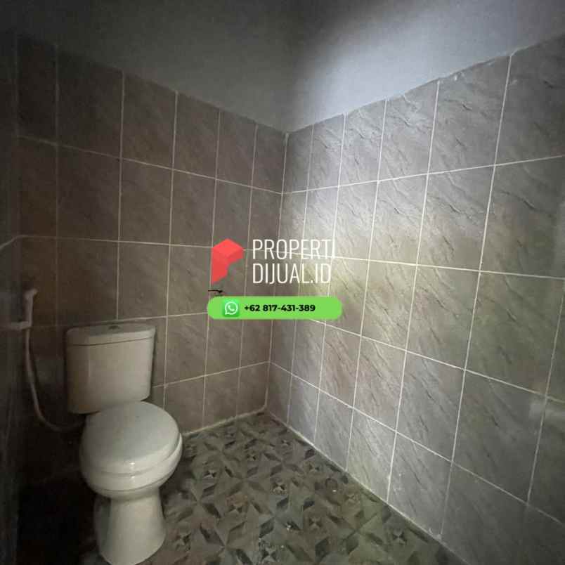 rumah dijual moyudan sleman 2 kamar siap huni