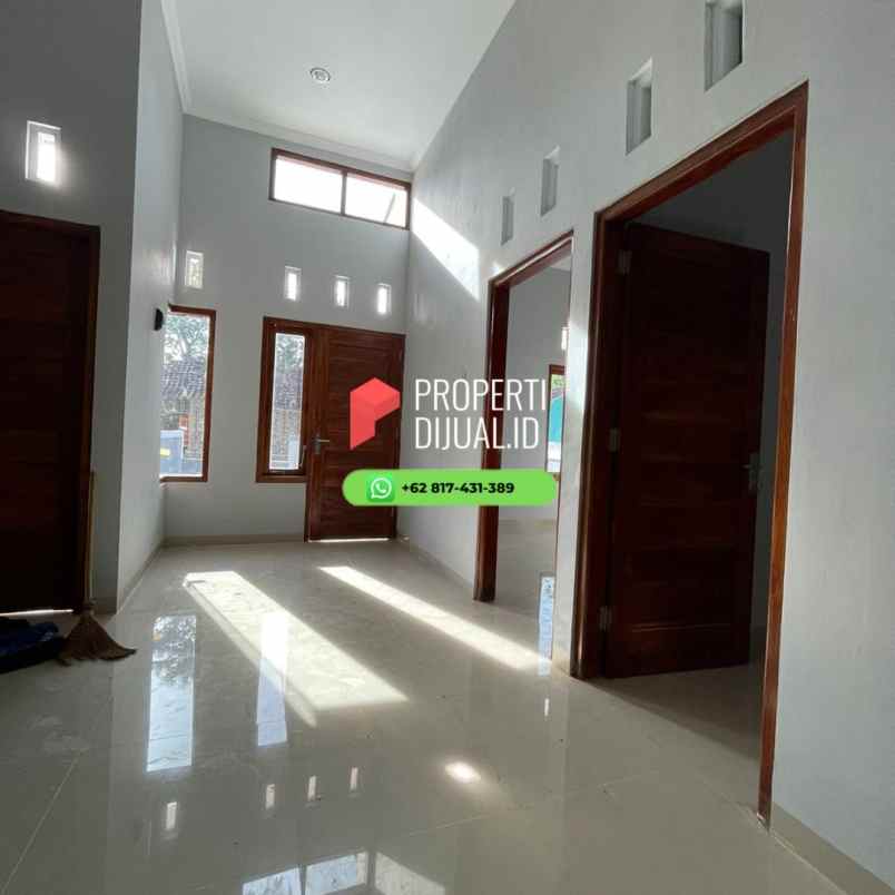 rumah dijual moyudan sleman 2 kamar siap huni