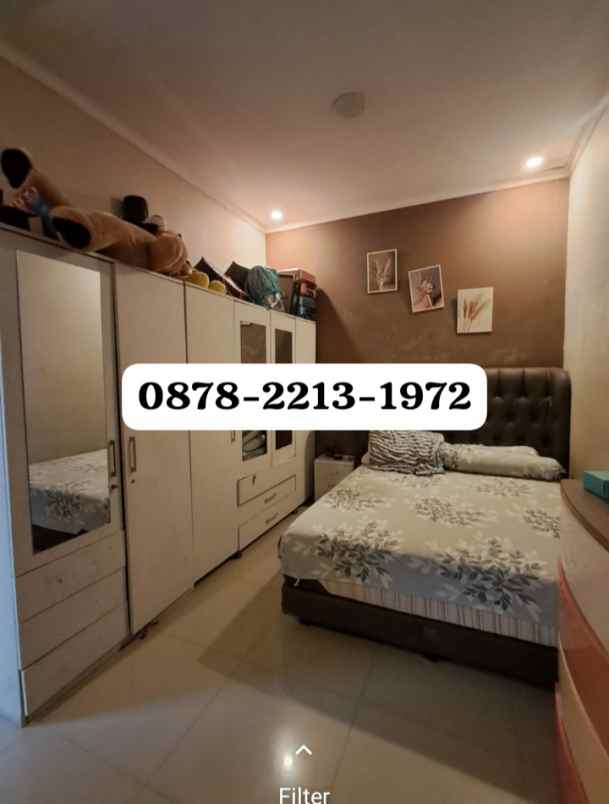 rumah furnish di komplek dekat ke kota wisata cibubur