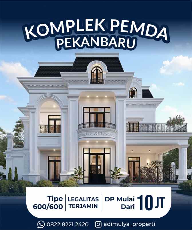 rumah impian masa depan menanti anda di komplek pemda