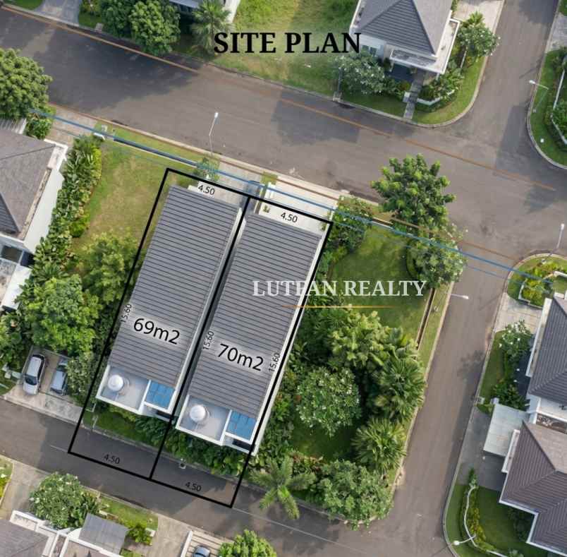 rumah jagakarsa minimalis dalam komplek