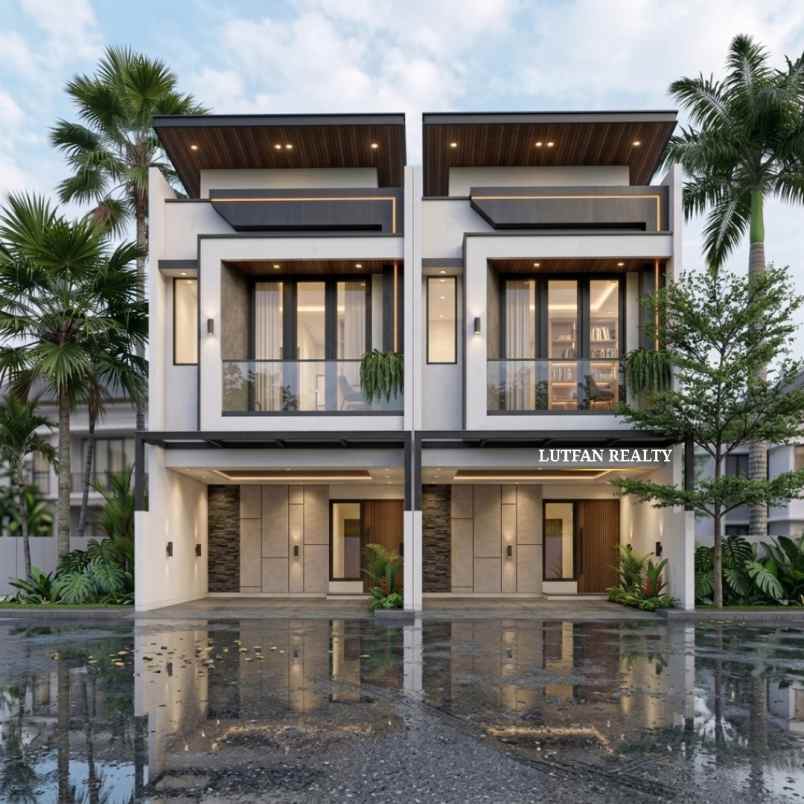 rumah jagakarsa minimalis dalam komplek