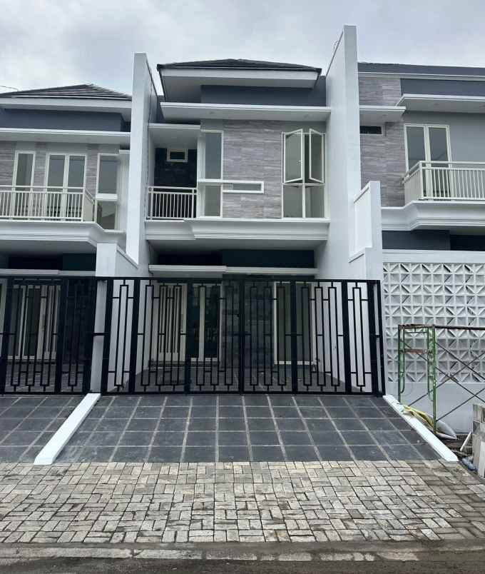 rumah jemursari unit a lebar 5 nego minimalis 2 lantai