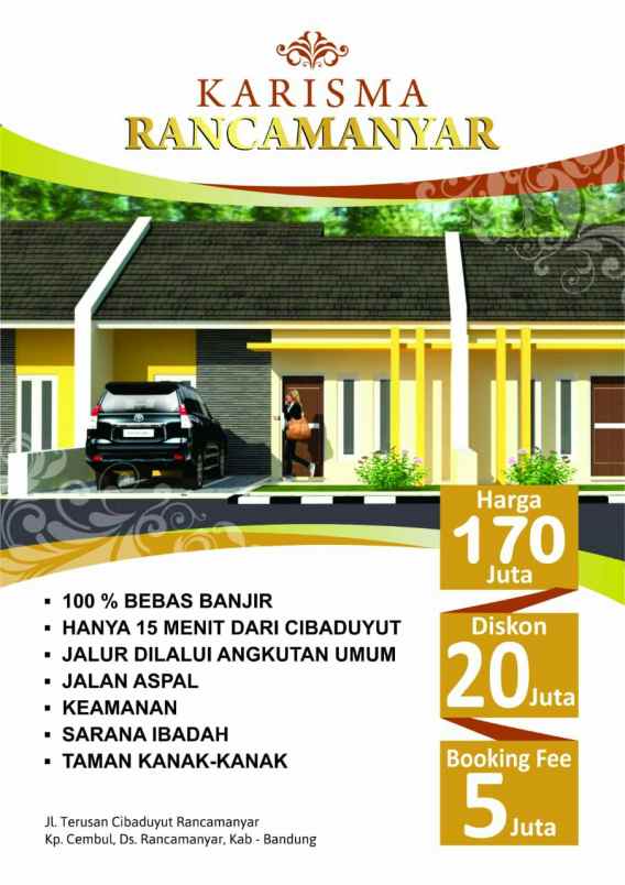 rumah jln cembul rancamanyar kab