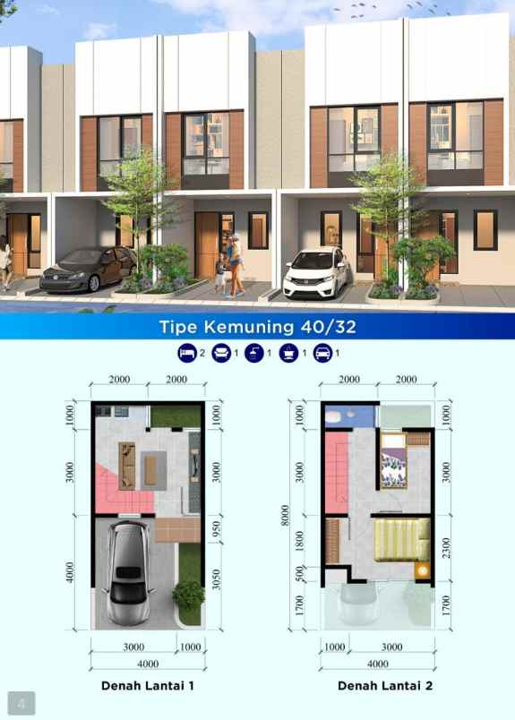 rumah jln kalibaru cilodong depok