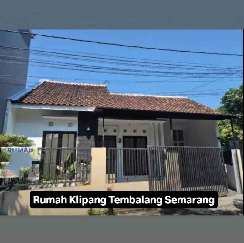 rumah klipang tembalang semarang