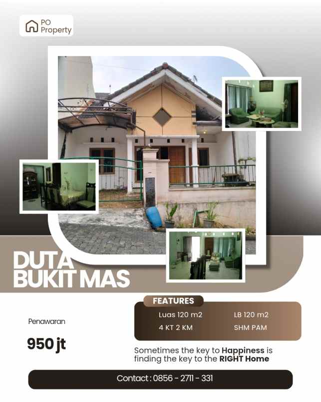rumah luas tenang dan nyaman duta bukit mas banyumanik