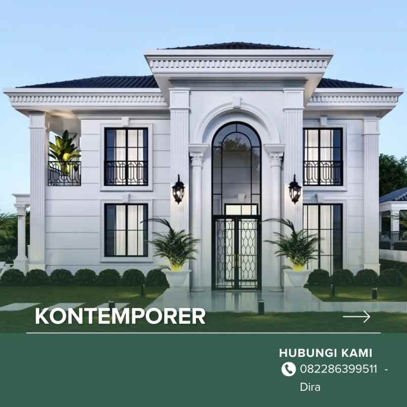 rumah mewah bebas desain di pekanbaru