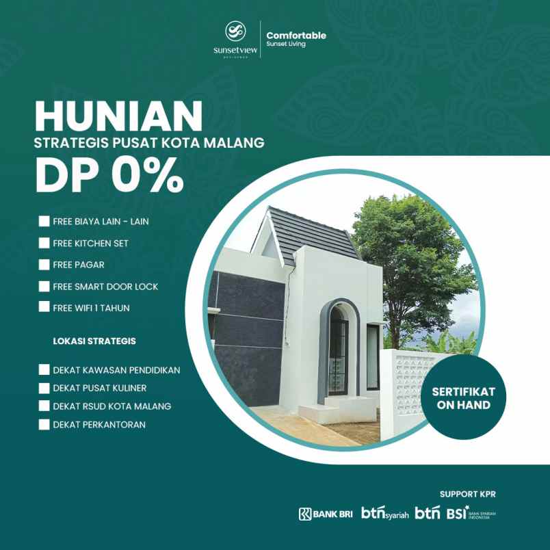 rumah mewah harga murah di kota malang
