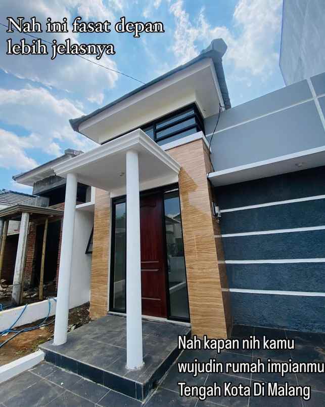 rumah minimalis dp ringan di kota malang